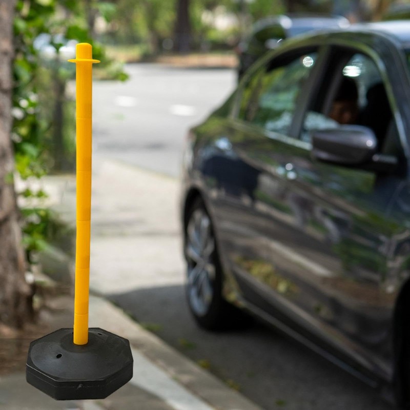 Sharplace 33inch Traffic Post Cone, Parking Post, Multipurpose for Construction