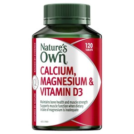 Nature's Own Calcium & Magnesium With Vitamin D3 Tab X 120