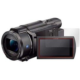 OverLay Plus 9H O9HBFDRAX60/12 PET Film Tempered Glass Hardness 9H High Hardness for SONY Digital Camcorders Handycam FDR-AX60 / FDR-AX45 / FDR-AX55 / FDR-AX40 Made in Japan High Gloss Screen