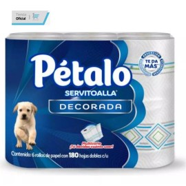Pétalo Toallas Cocina Petalo Servitoalla Multicorte 6 Rollo