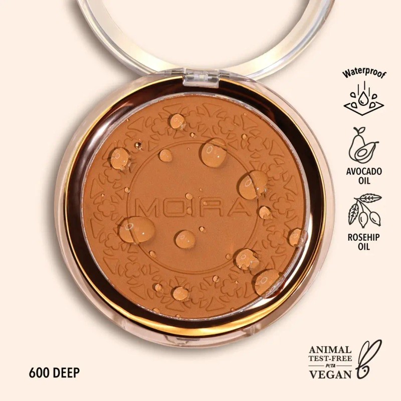 Polvo Fijador Moira Cosmetics A Prueba De Agua