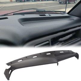KUAFU Dashboard Cover Compatible with 1994-1997 Dodge Ram 1500 2500 3500 Interior Dash Cover Durable Black