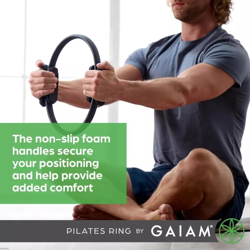Gaiam 가이암 필라테스 링 피트니스 서클 - 가볍고 내구성이 뛰어난