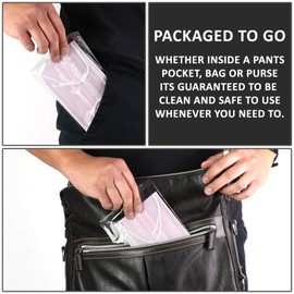 50 Packs Individually Sealed 3-Ply Disposable Pink Face Mask Protective Mouth Cover (Pink Individual)