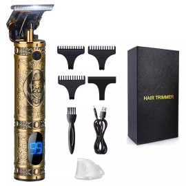 Suttik Hair Clippers for Men, Professional Hair & Beard Trimmer for Men, T-bl...