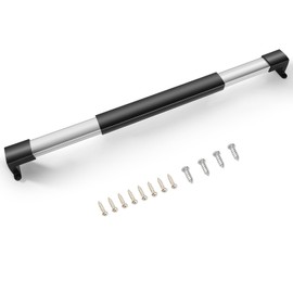 RV Screen Door Handle Grab Bar, Adjustable from 21-5/8 to 28-5/8 Inch RV Camper Screen Door Handle, RV Screen Door Cross Bar Handle Grab Bar Suitable for Most RVs, Aluminum