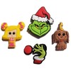 Unbranded Grinch Christmas Shoe Charms 4 PC Set! Croc Compatible!