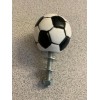 Unbranded Solid Soccer Ball Drawer/Cabinet Pull - Diameter of 1.5"