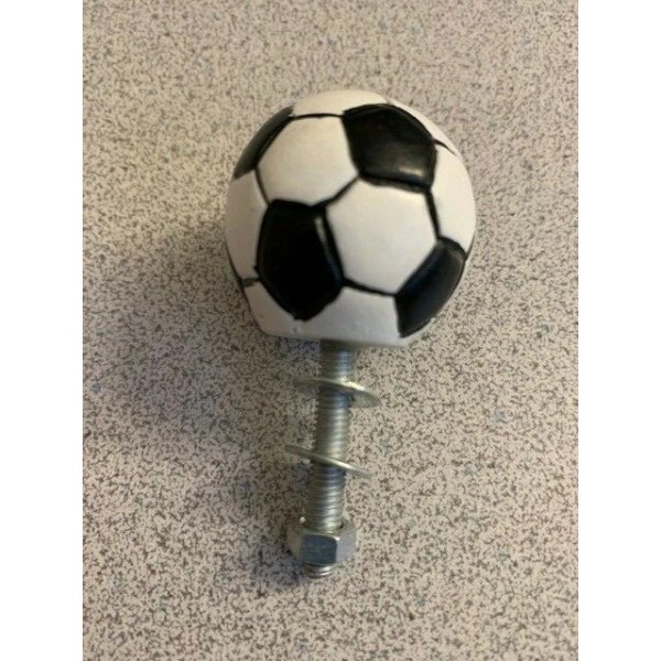 Unbranded Solid Soccer Ball Drawer/Cabinet Pull - Diameter of 1.5"
