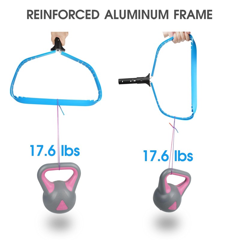 Upgraded Self-Repair Pool Net, Pool & Pond Cleaning Skimmer with