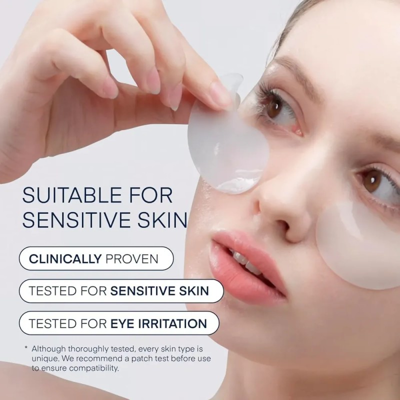 Fc Parches Para Ojeras Debajo De Los Ojos, 60 Máscaras