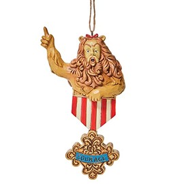 Enesco Jim Shore Wizard of Oz Cowardly Lion Courage Hanging Ornament
