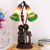 ANYONGLU Lily Lamp Tiffany Style Table Lamp 18.5 Inch Tall