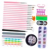 Ipetboom Nail Art Decoration Set 10pc Manicure Tools Kit Drill