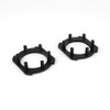 SOCAL-LED 2x H7 LED Adapter Headlight Bulb Holder Retainer Clip