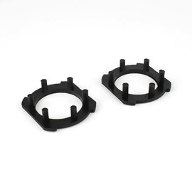 SOCAL-LED 2x H7 LED Adapter Headlight Bulb Holder Retainer Clip fits for Maz-da 3/5/6