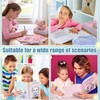 6 Pcs Composition Notebook Wide Ruled Paper Cute Axolotl Journal