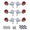 6PCS Guitar Tuning Pegs Electric Acoustic Enclosed Locking Tuner Machine