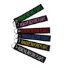 6x Remove Before Flight BLACK Multi-Pack Combo Key Chain 5.5"