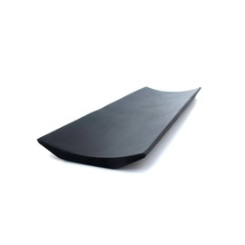 Reusable Bamboo Black Rectangle Sushi Serving Tray Plate 7" x 2.8" - 10 Pieces