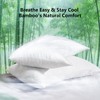 Cooling Pillow Cases for Side Sleeper, Curved Pillow Covers King