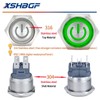 15Amp Latching Push Button Switch IP67 Waterproof 22mm 110V-120V On