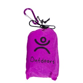 Beach Blanket, Camping Blanket, Beach Mat, Picnic Blanket, Waterproof, Sandproof, 150 x 140 cm, 240 g, Ultralight & Compact for Beach, Picnic, Camping, Hiking (Purple/Grey)