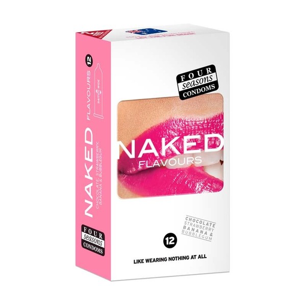 Four Seasons Naked Flavours Condoms X 12