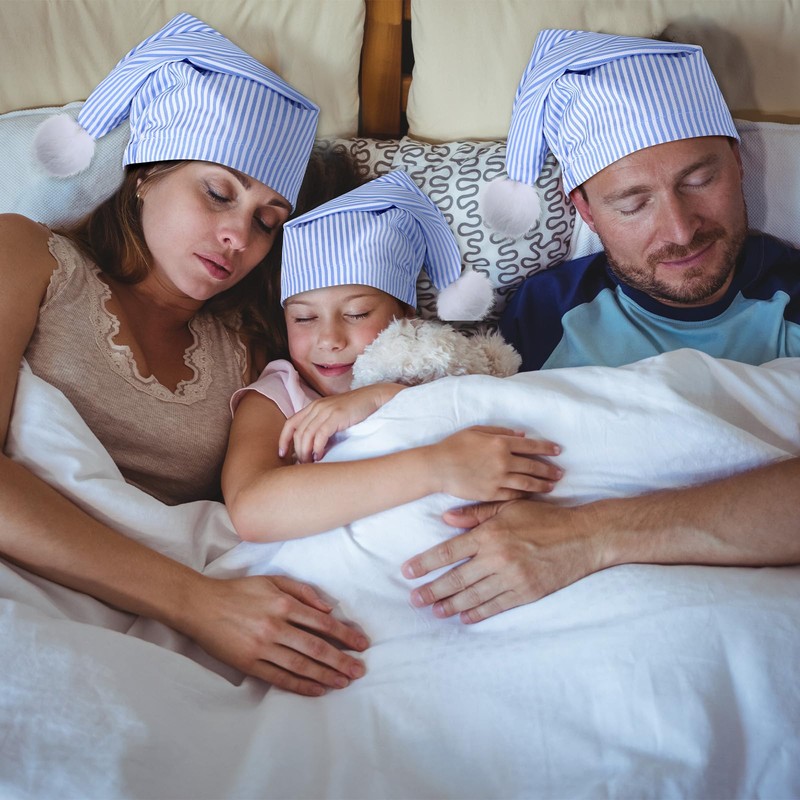 Chuarry Men's Night Sleeping Cap Accessory Men's Pajama Hat Night