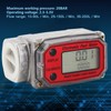 Mini Digital Turbine Flowmeter Diesel Fuel Flow Meter 10‑200L 1"