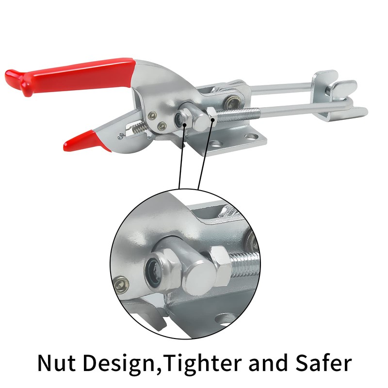 SKYCY 2PK Toggle Clamp 2000 lbs Holding Capacity,431 Self-Lock U-Bolt