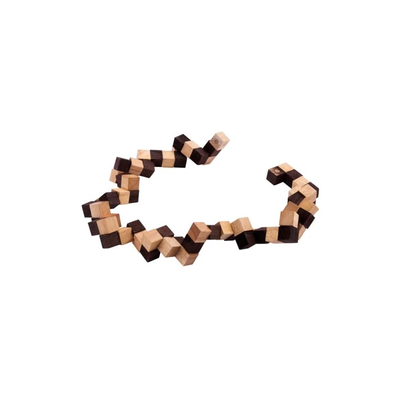 Engelhart - 350170- Anaconda wooden brain teaser puzzle expert level