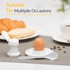 6 Pcs Egg Cups, Plastic Egg Cups, Egg Cup,Egg Holder