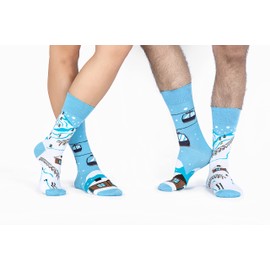 Spox Sox Casual Unisex Socks, Multi-Coloured, Colourful Socks for Free Spirits