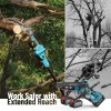 Seesii 2-IN-1 Cordless Pole Saw & Mini Chainsaw 6 inch