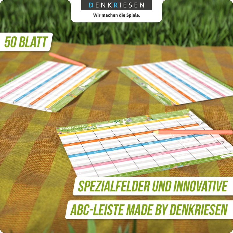 DENKRIESEN - Stadt Land VOLLPFOSTEN® – Spring Edition – In