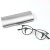 Slim Eyeglass Case, Metal Aluminum Eyeglass Hard Shell, Ultra Thin