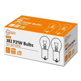 10 x 382 12v 21W BA15S Bulbs - Single