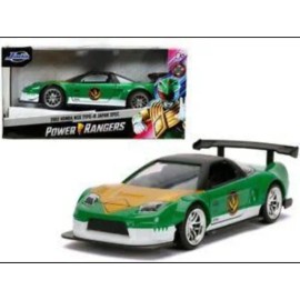Carro en miniatura Honda NSX Type R escala 1:32 verde oscuro Jada coleccionable