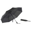 PEARL Pocket umbrella up to 40 km/h, black
