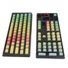 Keycaps PBT Translucent Sublimation Rainbow Gradient Mechanical 108 Keycaps for