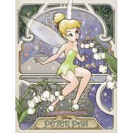 300 Piece Jigsaw Puzzle, Peter Pan Fee - Tinker Bell - Belle Earl, 6.5 x 8.5 inches (16.5 x 21.5 cm)