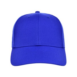 Lid Blank Crossover Dad - Sombrero ajustable con tirantes, Azul Real, Talla única