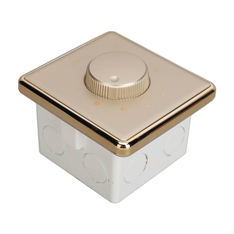 Volume Control Knob 30W 4 Position Wall Mount Volume Control