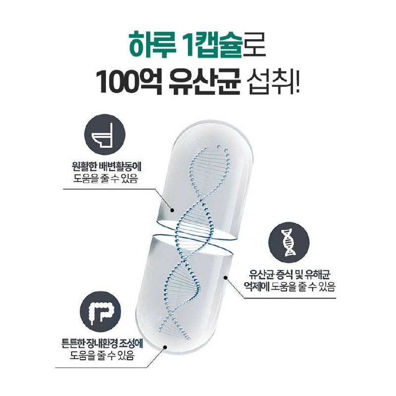 Welldoing 웰두잉 액티브 프로바이오틱스 500mg x 60캡슐 저포드맵 17종 100억