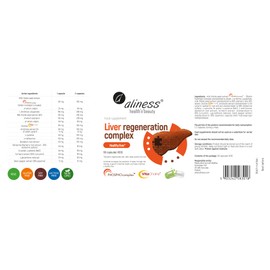 Liver Regeneration Complex 90 vegan capsules, Liver Support Supplement UK