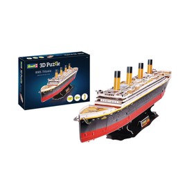 Revell 170 RMS Titanic, probably the most famous ship world in 3D, DIY fun for young and old, colourful