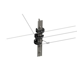 T-360 Electric Fence T-Post Insulator - Black (Bulk Qty: 100)
