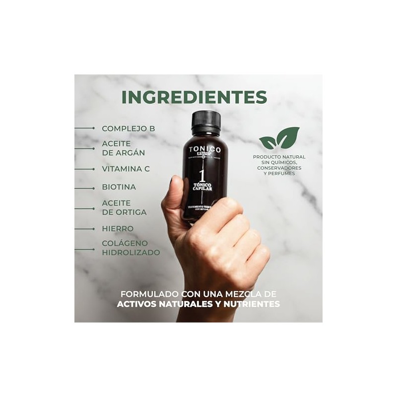 Tonico Vittale Tónico Cabello 75ml Tratamiento Cuero Cabelludo Anticaída Crecimiento