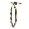 2Pcs Ribbon Leis Double Braided Necklace Graduation Congrats Accessory for